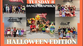 A TUESDAY @ DANCE GRAPHICS-HALLOWEEN EDITION👻🎃🕷️: INSIDE DGI EP.2