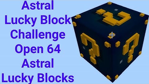 Minecraft | Astral Lucky Block | AB Gaming Studios