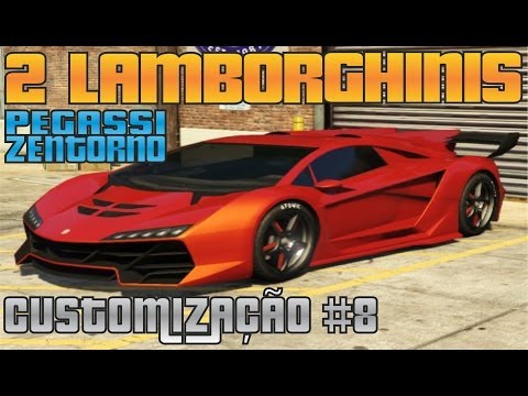 GTA 5: Customização #8 - Lamborghinis Sesto Elemento & Veneno (Pegassi Zentorno) | "Ostentação" - GTA 5: Customização #8 - Lamborghinis Sesto Elemento & Veneno (Pegassi Zentorno) | "Ostentação"