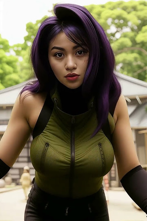 AI Dance Girl 338 - Yūgao Uzuki from Naruto Dance on O Aja Ya Kan #Yugao #AIDance #Naruto #OAjaYaKan