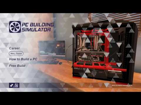 Pc Building Simulator 2018 Option Menu Gameplay Youtube - roblox building simulator songs