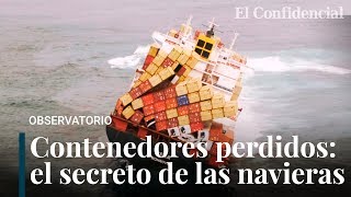 Megabarcos de transporte y el extraño mundo de los containers perdidos en alta mar