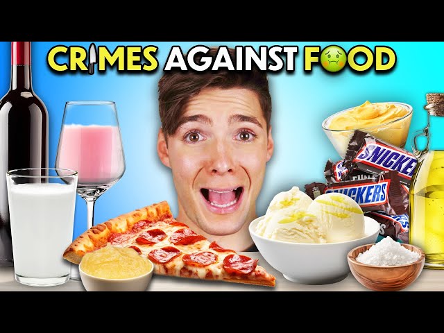 Try Not To Get Mad - WORST Food Crimes! | React class=