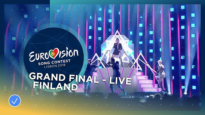Saara Aalto - Monsters (LIVE) | Finland 🇫🇮 | Grand Final | Eurovision 2018