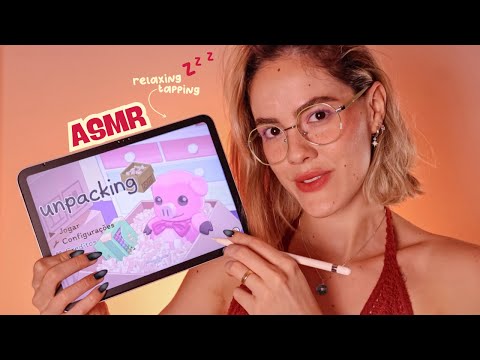 ASMR | Esse jogo vai te fazer DORMIR rapidinho 😴 Sussurros e Tapping