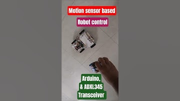 #Shorts-Motion sensor based RC using Arduino UNO, ADXL345,Servo
