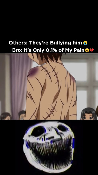They thought they're bullying him 💀🥵☠️ #anime