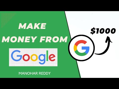 Copy u0026 Paste To Earn $5,000+ Using Google  (FREE) | (Make Money Online From Home)