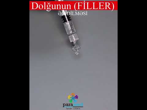 Fillerin əridilməsi