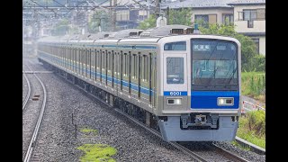 2023-06-30 西武6000系 6101F 第9802列車 不定期回送(武蔵丘出場試運転)