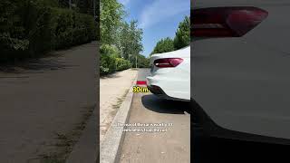 How to judge the distance between the front, rear, left and right of the car in the car#driving