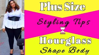 Style Guide For Plus Size Women || #hourglass⏳Body Type Outfit Ideas || by Look Stylish