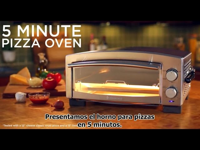 black+decker p300s horno de Pizza de 5 minutos y Snack Maker