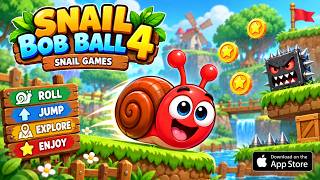 Snail Ball Level 2: Bounce Ball Platformer Challenge screenshot 5