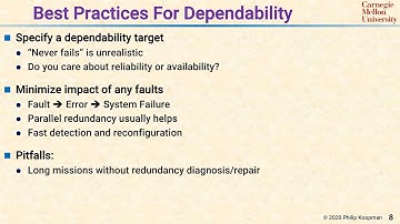 L27 08 Best Practices for Dependability