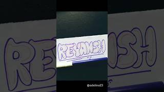 How To Write Your Name With Bubble Letters