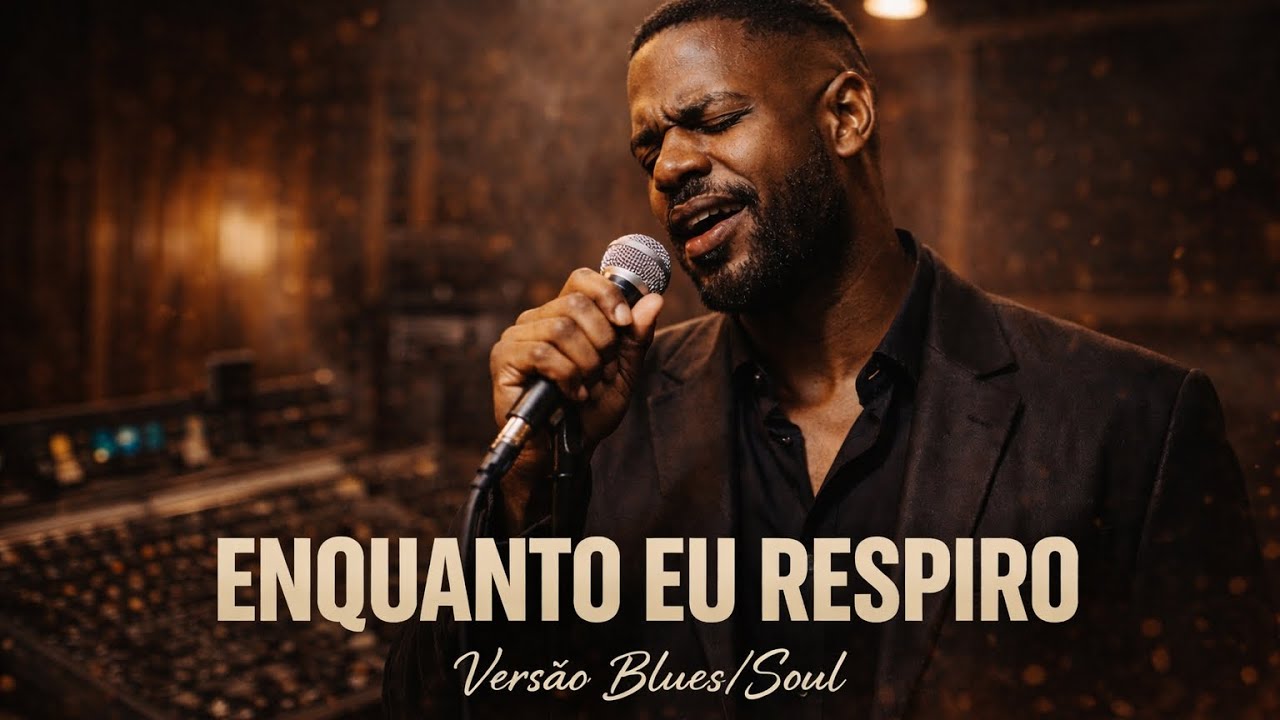 Enquanto Eu Respiro | Louvor Gospel Blues Soul | Adoração Profunda a Jesus
