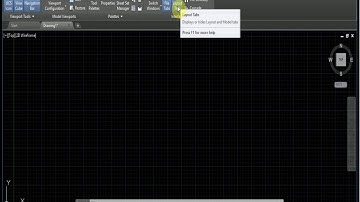 AutoCAD 2018 Tutorial for Beginners   #57  HOW TO HIDE OR UNHIDE LAYOUT TABS