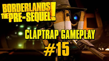 Borderlands: The Pre-Sequel Claptrap Gamplay #15 - Bunch of Ice Holes Side Mission