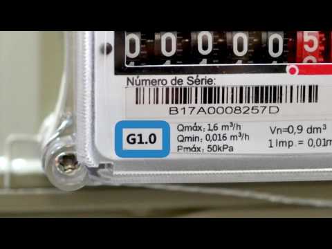 Vídeo: Qual é a cor do medidor de gás?