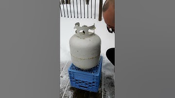 Propane Tank Level Check 🔥