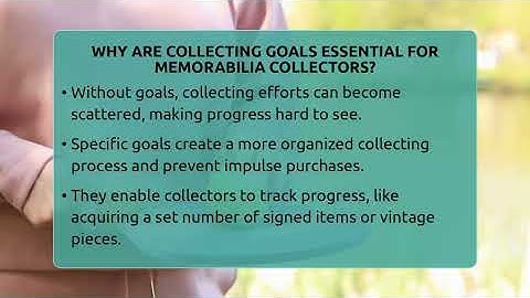 Why Are Collecting Goals Essential For Memorabilia Collectors? - The Memorabilia Zone