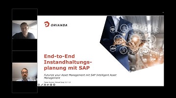 Webinar | End to End Instandhaltungsplanung mit SAP