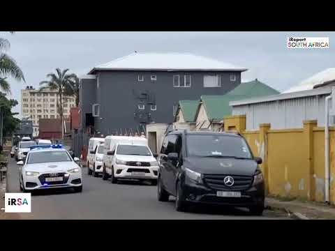 Mbongeni Ngema's remains arriving in Durban from Eastern Cape