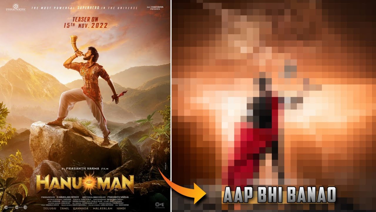 Hanuman Movie Poster Editing | Hanuman Photo Editing | Superhero Photo  Editing | Hanuman Movie ?? - YouTube