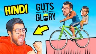 💀 Haddi Todd..😂 | Guts & Glory Funny [3D Happy Wheels] | Hitesh KS