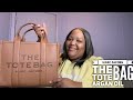 MARC JACOBS THE TOTE BAG UNBOXING | MEDIUM ARGAN OIL LEATHER