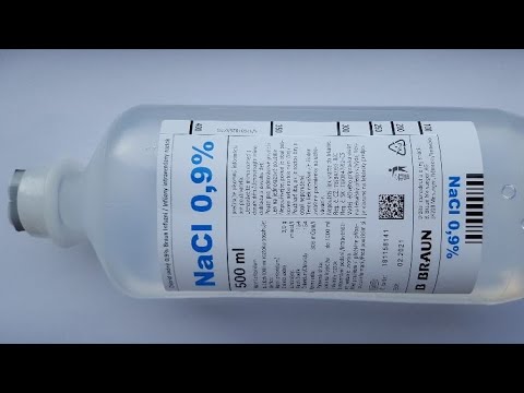 استخدامات محلول الملح صوديوم كلورايد  