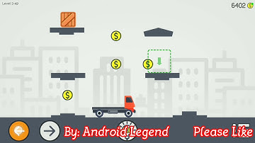 Brain Physic Level 2-49 Brain it on the wooden truck level 2-49 Android Solution