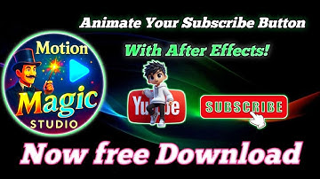 ANIMATE Your Subscribe Button with After Effects!