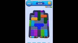 Colour Block Jam - Level 1152 Solution Walkthrough 