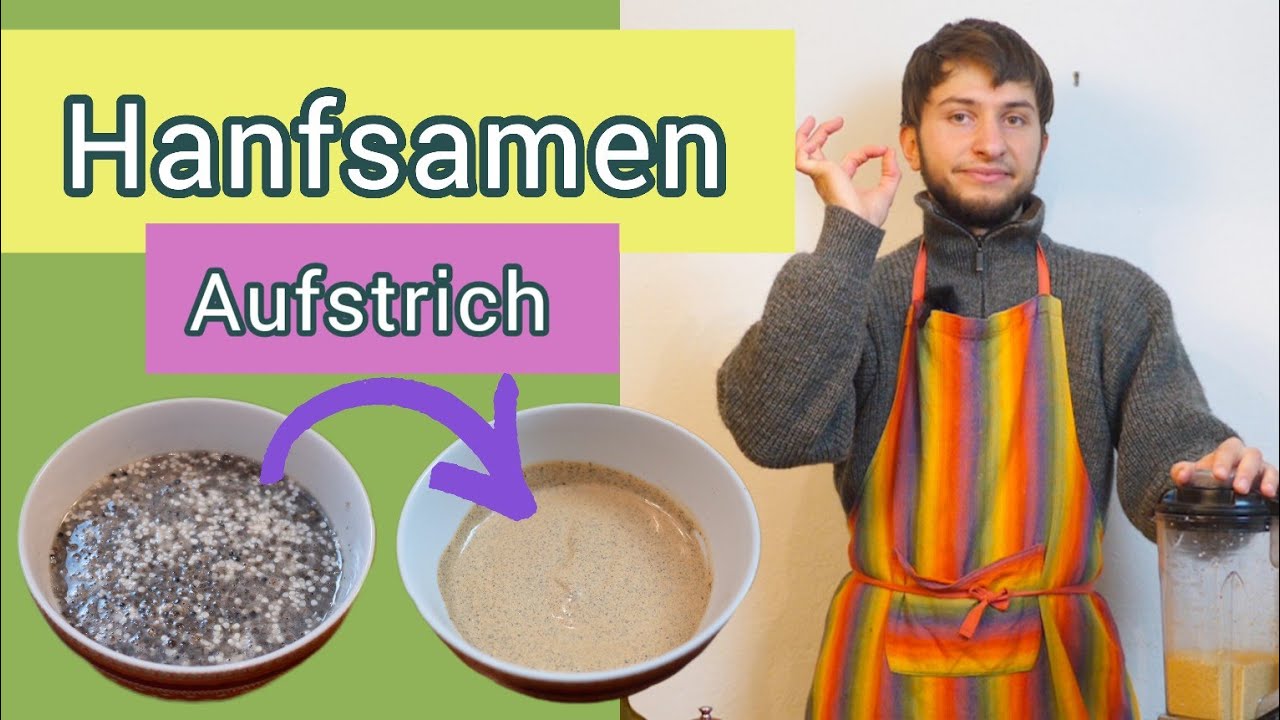 Hanfsamen Aufstrich (Vegan/Glutenfrei)
