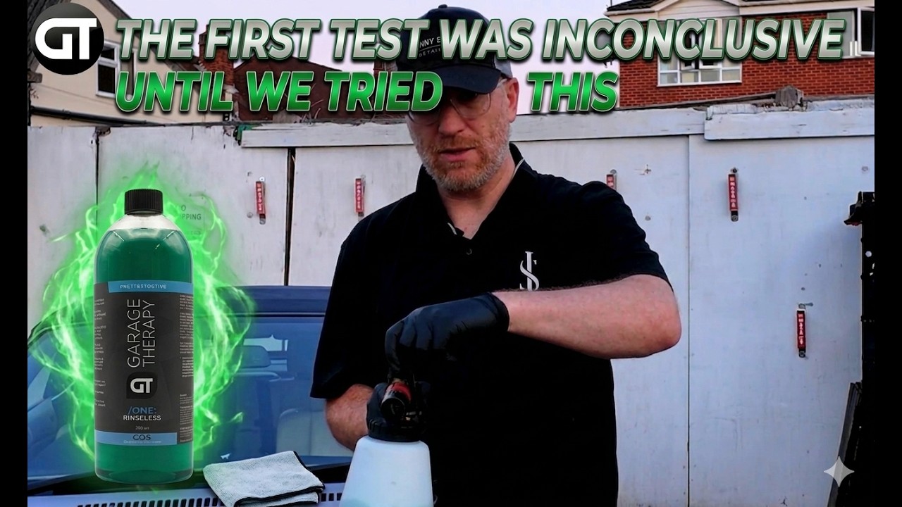 Garage Therapy Rinseless - Will It Foam? Trailer