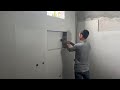 Amazing Techniques Construction Bathroom Wall With Ceramic Tiles