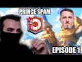 ONLY TOM "PRINCE" ASPINALL TILL WE HIT 10K 🏆| CLASH ROYALE (EP 1)