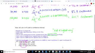 Poisson Regression   Example 1 based on townsize