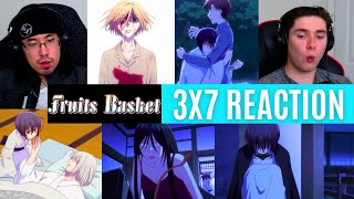 REACTINg to *3x7 Fruits Basket* AKITO FINALLY ATTACKS! (First Time Watching) Shoujo Anime
