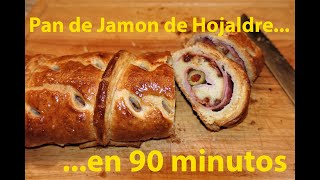 Mini Pan de Jamon de Hojaldre en 90 Minutos