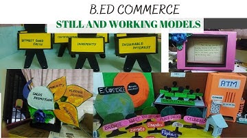 B.ed commerce still and working model#commerce#B.ed #working model#still model