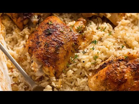 वीडियो: चावल के साथ ओवन में चिकन कैसे पकाएं
