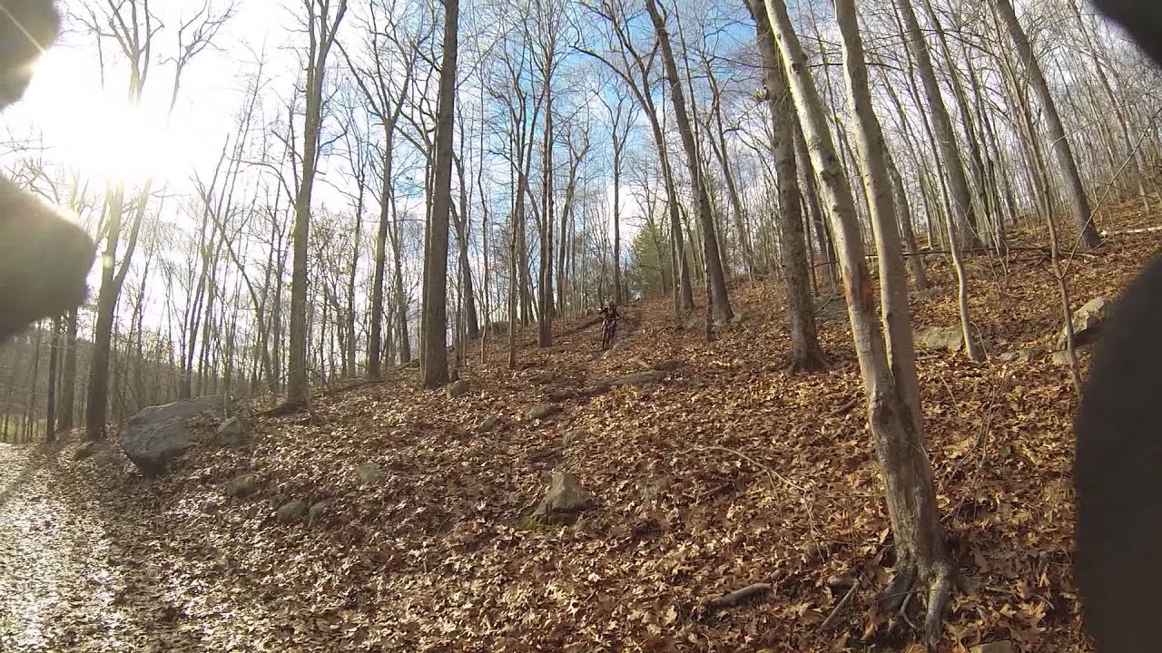 Hop Brook Lake Middlebury MTB Descent Rob Dec 2014