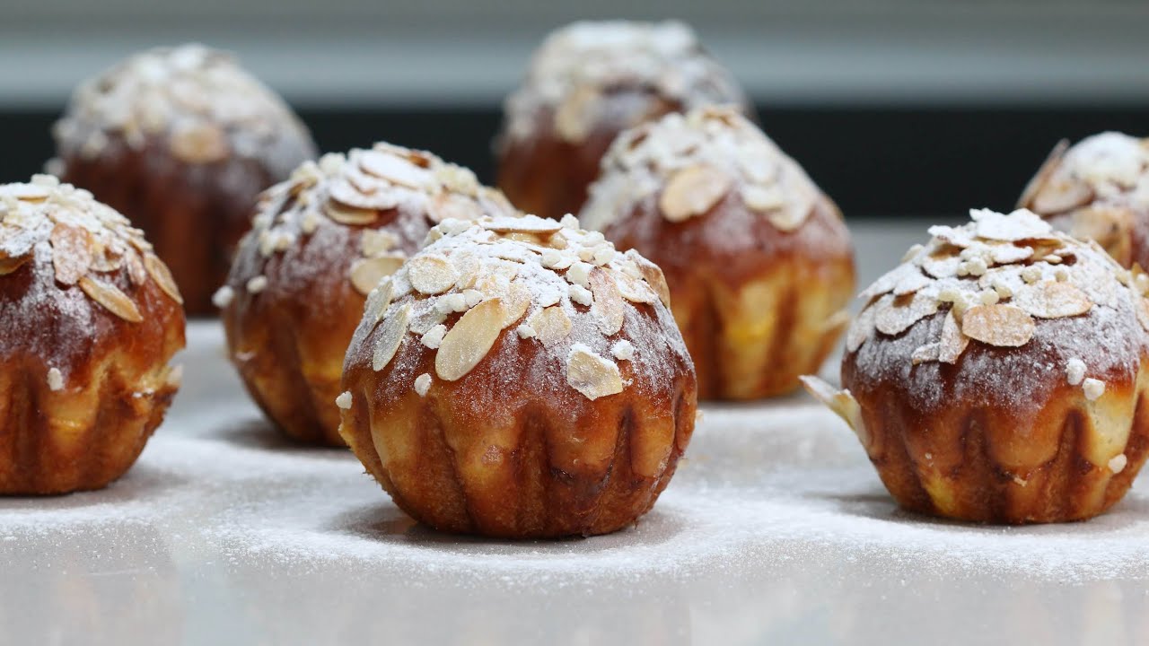 Brioche con Crema pastelera de Zéphyr caramel / Brioche with Zéphyr caramel pastry cream