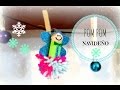 PomPom navideño// DIY decoración navidad// christmas crafter