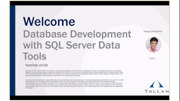 Database Development with SQL Server Data Tools