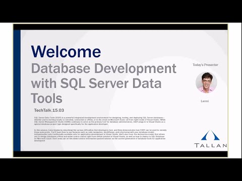 database-development-with-sql-server-data-tools