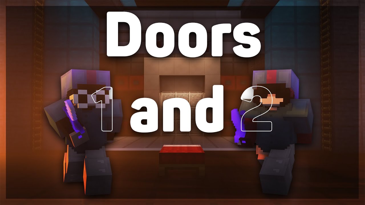 Completing Doors 1 & 2 In The Slumber Hotel Update!! | Hypixel Bedwars